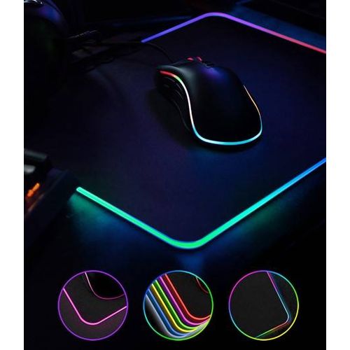 LED Luminous Effect  Mouse Pad Large Non-slip  Keyboard