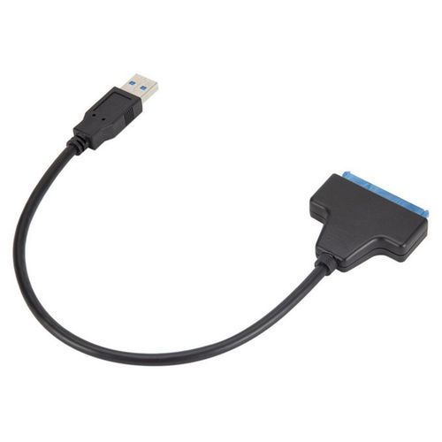 Sata USB 3.0 Hard Disk  Sata Cable  Adapter 2.5 Inches  -Black