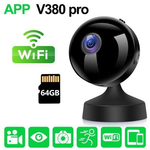Mini Camera Phone App 1.7 Inch Night Hidden For Home