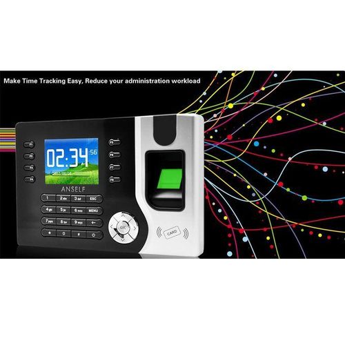 Fingerprint Attendance Machine ID Card Reader Time Clock