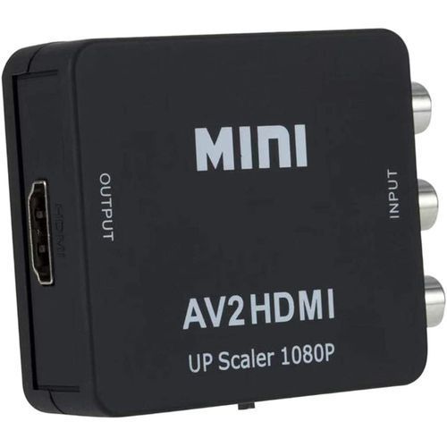 Mini AV To A HDMI Converter  1080P Box AV2HDMI Video  Adapter