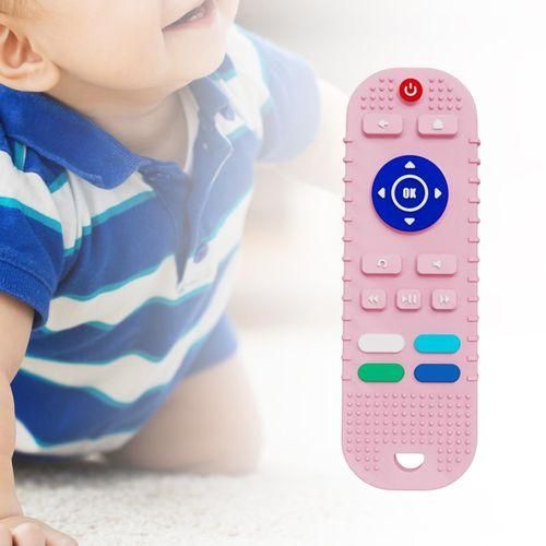Baby Teething Toys Early Educational Sensory Toy Pink