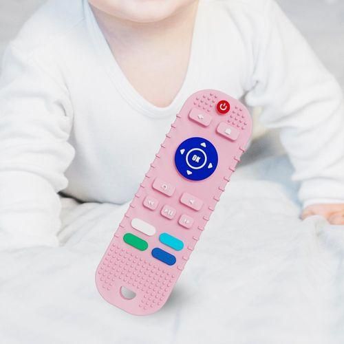 Baby Teething Toys Early Educational Sensory Toy Pink