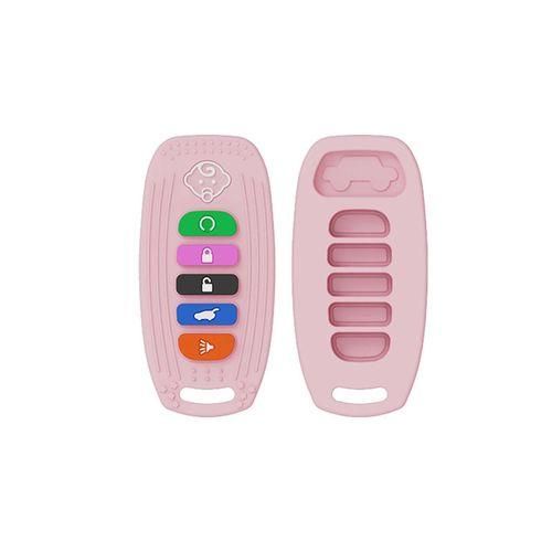 Baby Chew Toys Chewing Toy Portable Montessori Pink