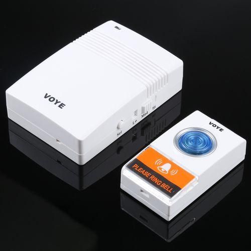 VOYE V005A Wireless Remote Doorbell With 38 Polyphony Sounds