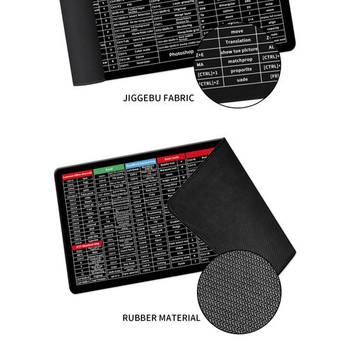 700*300 Mouse Pad Large Non-slip  Keyboard  Shortcut Key