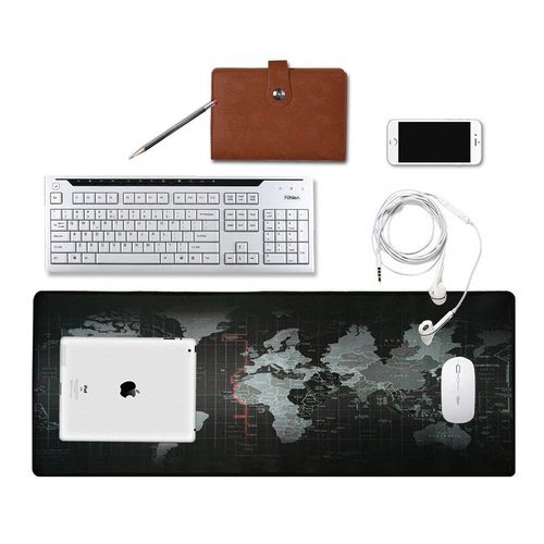 XL 700*300 Mouse Pad Large Non-slip  Keyboard  Map