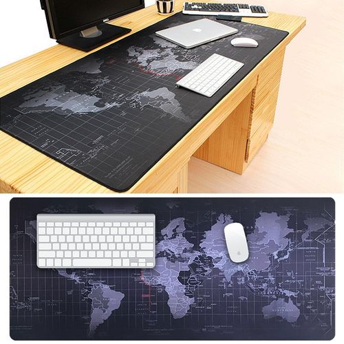 XL 700*300 Mouse Pad Large Non-slip  Keyboard  Map