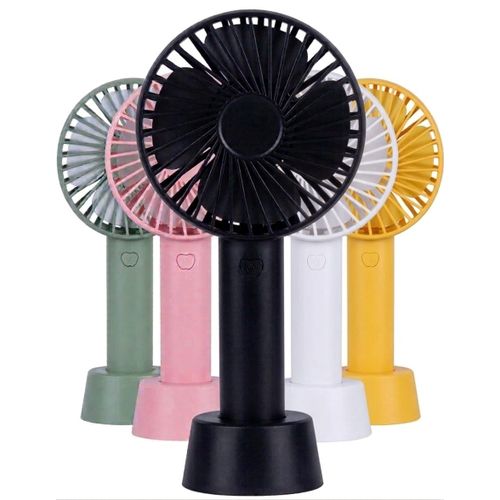 Mini Portable USB  rechargeable fan - Multicolor