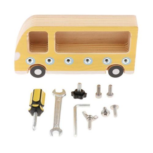 Montessori Screw Driver Board Practical Educational Learning Toy