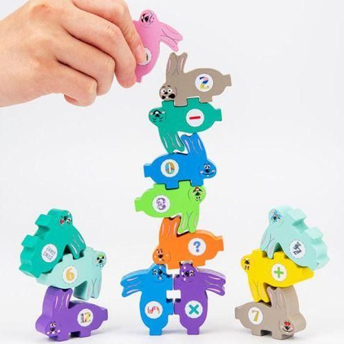 Building Blocks Stacking Toy Gifts Children Easter Bunny