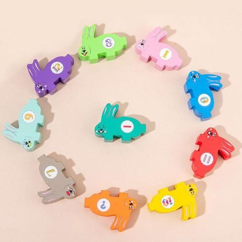 Building Blocks Stacking Toy Gifts Children Easter Bunny