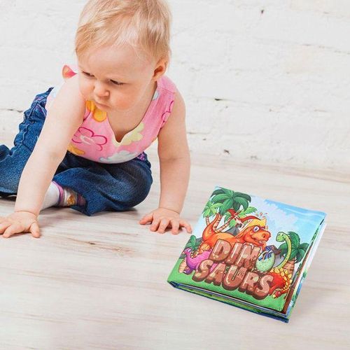 Baby Toys My First Soft Books Early Learning For 0 -12 Months Dinosaur