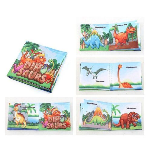 Baby Toys My First Soft Books Early Learning For 0 -12 Months Dinosaur