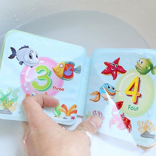 Bathroom Foam Bath Book For Baby Early Education Bathing Toy,Learning Animal,Letter,Number,Count,With Shistle Waterproof Toy