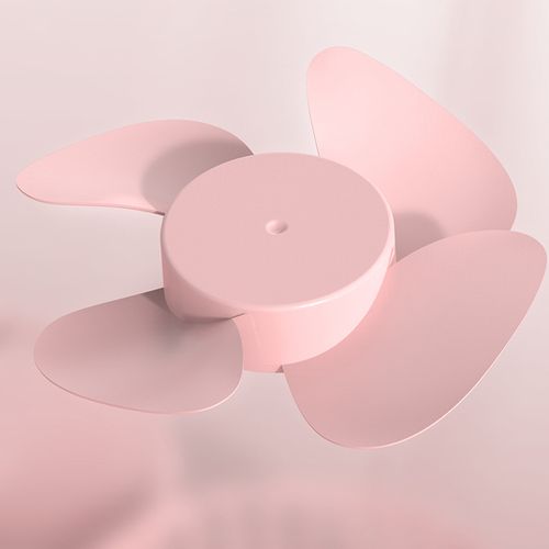 Pink USB Portable Handheld Fan-Desktop Stand
