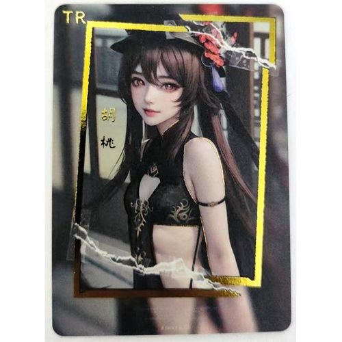 Anime Goddess Story TR Series Collector Cards Yamato Albedo Yae Miko Ganyu Emilia Jabami Yumeko Christmas Birthday Toys