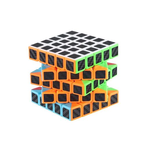 Magic Cube 3x3 4x4 5x5 Twelve Color Cube Carbon Fiber Magic Cube Professional Speed Magic Cube Educational Toys for Kid Gifts