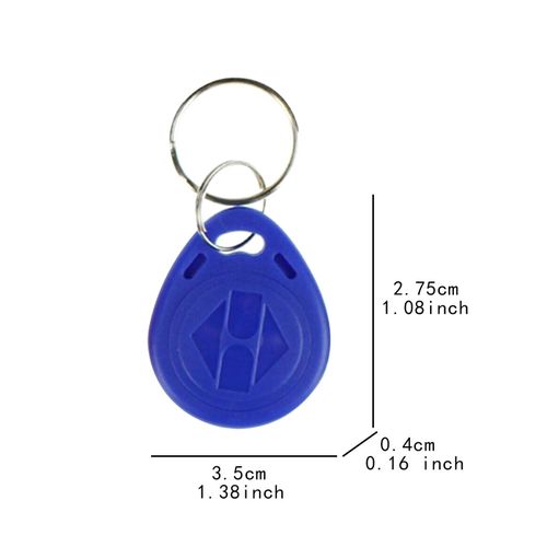 100Pcs  Key Tags Access Control Keys Keyfobs