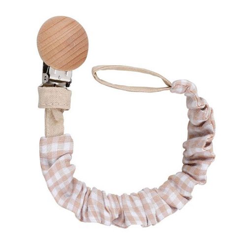 Baby Pacifier Clip Toy Teething Wood Beads Teether Chain for Boys Girls,D NO5114