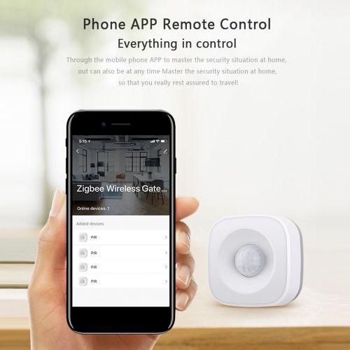 Tuya Powered ZigBee PIR Motion Sensor Wireless Passive