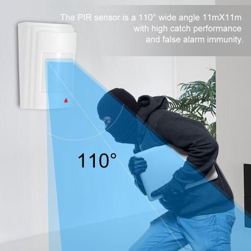 AntiPet PIR Motion Sensor Wired Alarm Dual Infrared