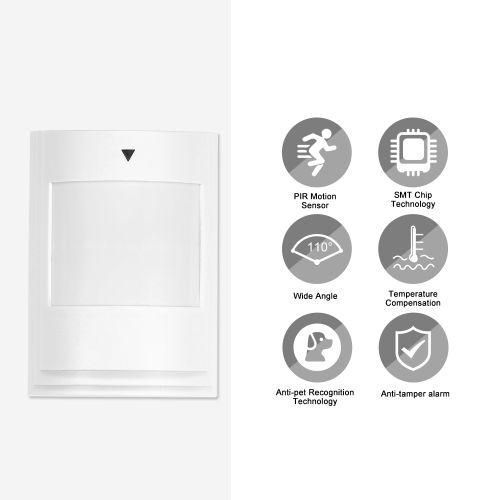 AntiPet PIR Motion Sensor Wired Alarm Dual Infrared