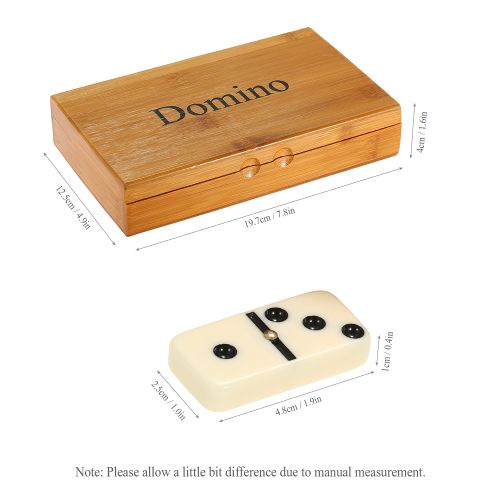 Double Six Dominoes Set Entertainment Recreational Travel