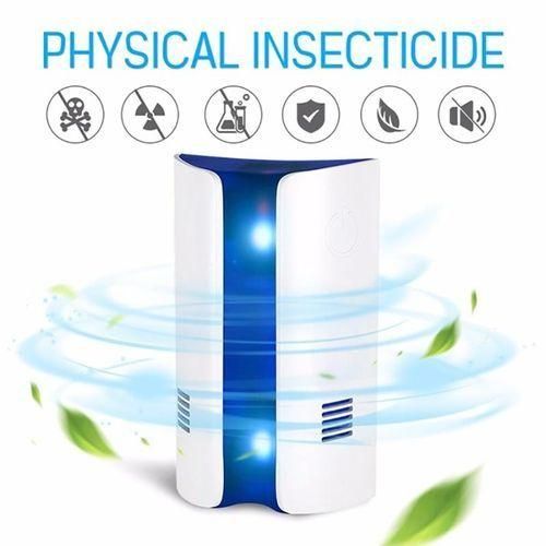 Electronic Ultrasonic Pest Repeller For Mice Bed Bugs Moths Spiders Mosquitoes Insect -White.