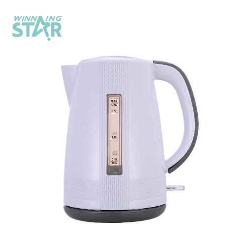 Winning star 1.7 Litre Cordless Electric Kettle With Transparent Measuring Window Home appliance Boiler - White