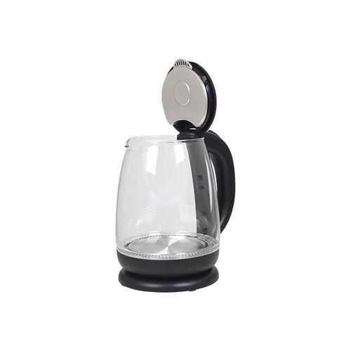 Electro Master  2 Liter Electric Blue Led Glass Kettle Water Boiler Milk Pot- Multicolor