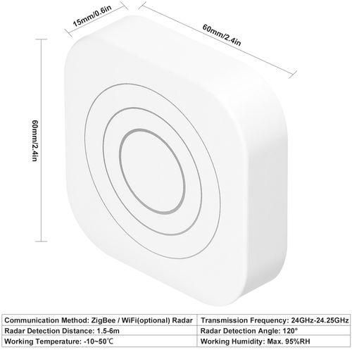 Human Presence Sensor Tuya WiFi 24GHz Millimeter Wave