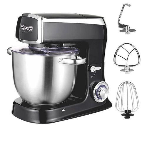 Dsp 8 Litre Electric Food Beater Egg Whisk Dough Hook Stand Mixer- Multi-colour.