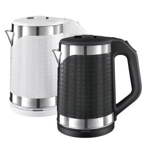 RAF 1 Piece Of 2L Double Wall Stainless Steel Electric Tea Water Kettle Electric Kettle- Multicolor