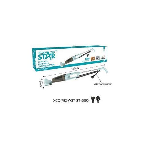 Winningstar 400W 13.5kPa Corded Stick Handheld Vacuum Cleaner with 800ml Dust Cup 550ml Vacuum Capacity Crevice Long Nozzle 4m Copper Power Cable BS Plug - Multicolor