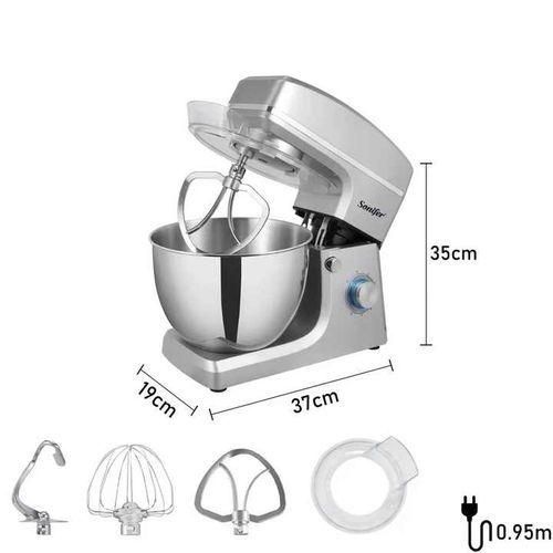 Sonifer 8L Electric Food Beater Egg Whisk Dough Hook Stand MIXER- Multi-colour.