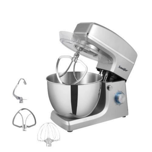 Sonifer 8L Electric Food Beater Egg Whisk Dough Hook Stand MIXER- Multi-colour.