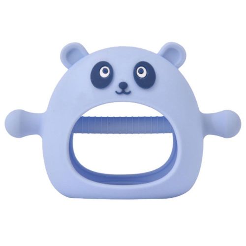 Baby Teether Soft Massaging Toothbrush & Teeth Grinding Gloves Silicone Chew Toy NO5146