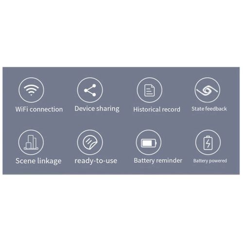Tuya Door Magnetic Alarm, Anti-Theft Alarm, WIFI APP Door Ma