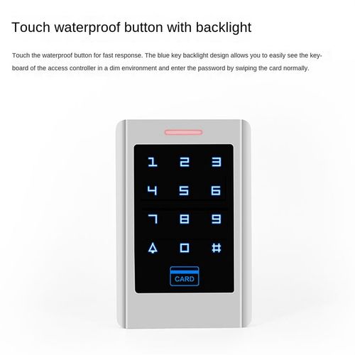 Touch Access Control Machine Swipe Card Pasgood Integrated