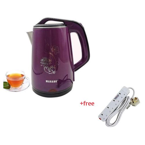 Marado Electric Kettle 2.5 Liters -Black