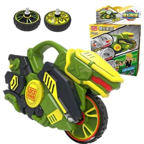 Hot Magic Spinning 5 Double Side Gyro Motorcycle War Ride