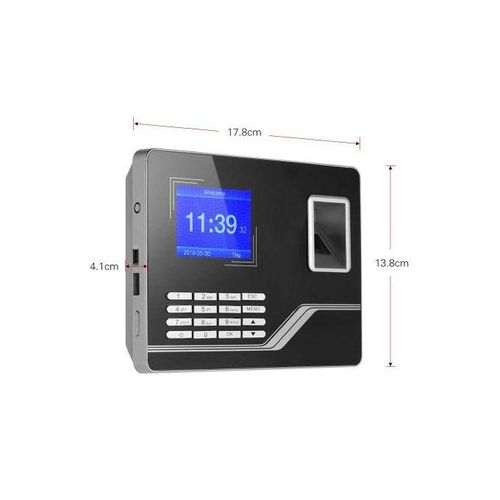 Fingerprint Password Attendance Machine Time Clock Recorder