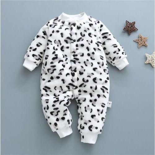 Warm Clothes Romper Infant Flannel Jumpsuit Toddler Overalls