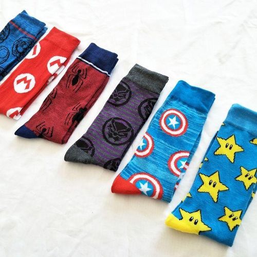 Socks Kids Bros Super Mario Cartoon Anime Yoshi Odyssey