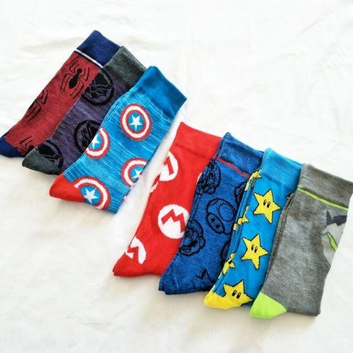 Socks Kids Bros Super Mario Cartoon Anime Yoshi Odyssey