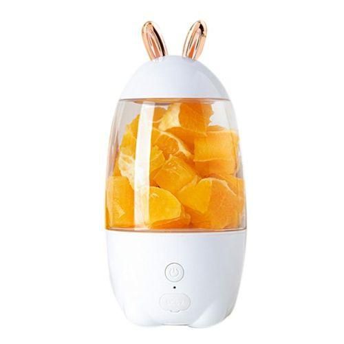 Portable Electrical Juicer Household Juicer Cup Blender Fruits USB Charging Mini Smoothie Blender Outgoing Juicer White