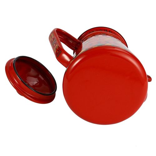 1.2L Enamel Coffee Pot Pour over Milk Water Jug Pitcher Teap