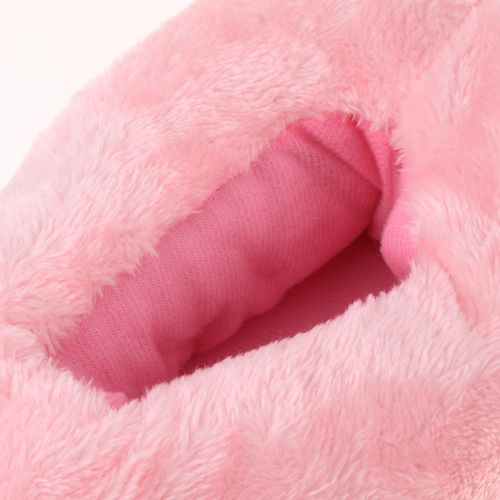 Flamingo Soft Plush Warm Slippers Home Indoor Shoes Pink Full Slippers