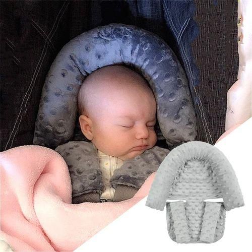 Newborn Universal  Pillow Neck Support Gray